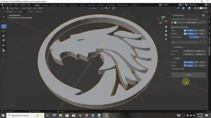2D图片转3D模型Bledner插件TraceGenius【插件】