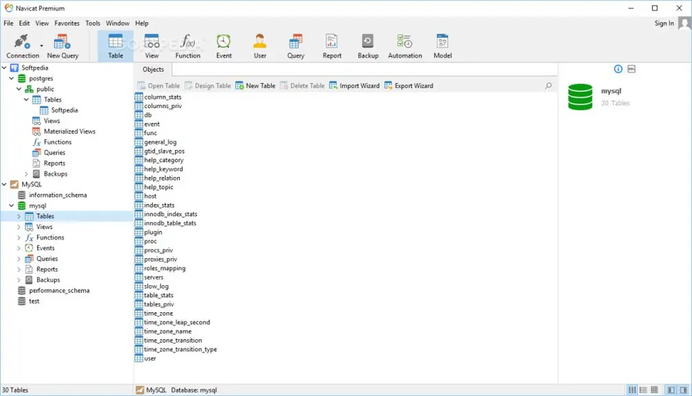 GPH N11，navicat，mysql数据库连接工具