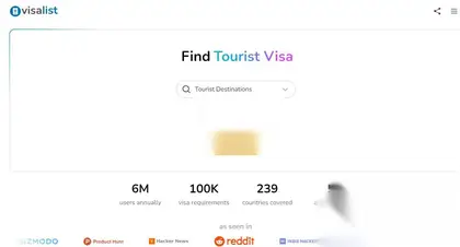 Visa List：全球签证指南 签证要求大全