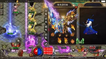 战神引擎传奇手游【梦天火龙单职业】Win服务器端+安卓/IOS+GM后台+搭建教程